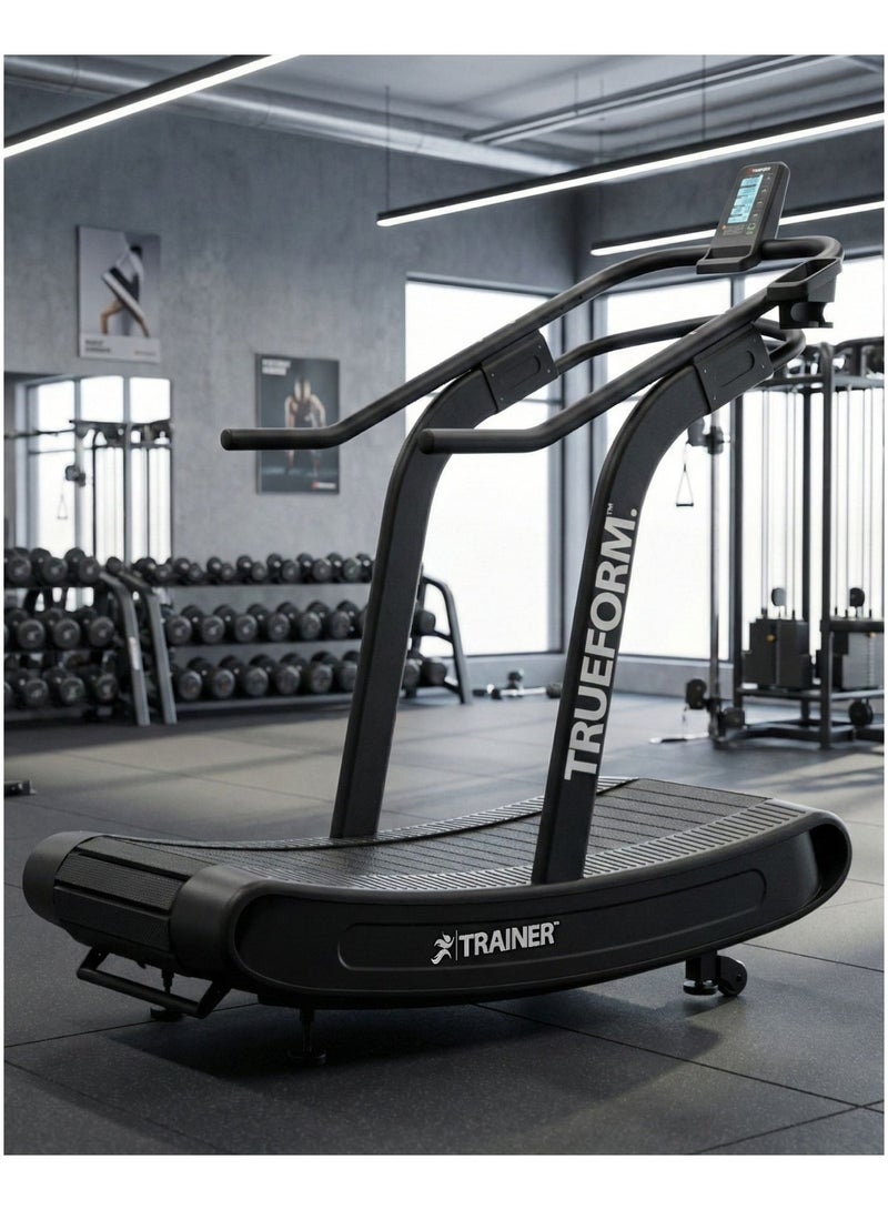 TRUEFORM TRAINER Curved Manual Treadmill - Premium Durable Treadmill - Free Installation - Military Grade Kevlar Belt - Shock Absorbent - Image 5